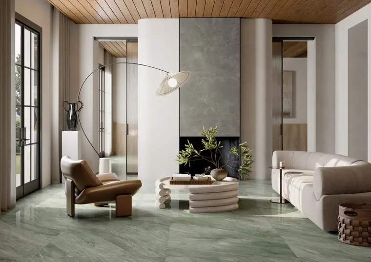 Πλακάκια Alfalux Elegance — πορσελανάτο, μάρμαρο, αντιολισθητικό, 120×120 cm