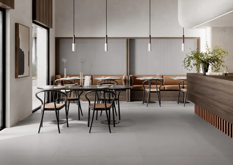 Alfalux Loft — πορσελανάτο πλακάκι δαπέδου και τοίχου με όψη τσιμέντου, για εσωτερικούς και εξωτερικούς χώρους