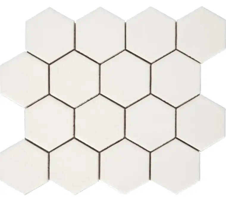 Πλακάκια Amadis Tiles Art Decó — κεραμικό λευκής πάστας, διακοσμητικό, ματ, 7,9×9,1 cm