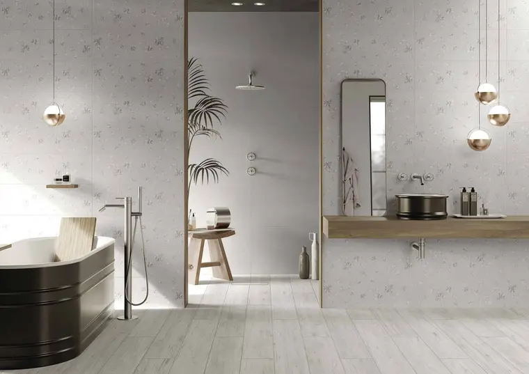 Πλακάκια Antica Ceramica Rubiera Artistic Stone — κεραμικό λευκής πάστας, πέτρα, 25×75 cm