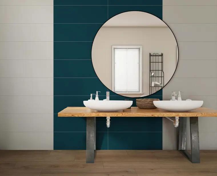 Πλακάκια Antica Ceramica Rubiera Cromatica — κεραμικό λευκής πάστας, μονόχρωμο, 30×90 cm