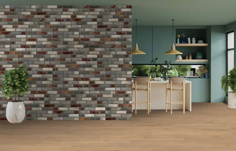 Antica Ceramica Rubiera Muretti — πορσελανάτο πλακάκι τοίχου με διακοσμητικό σχέδιο