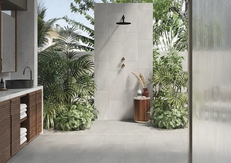 Antica Ceramica Rubiera Nature Out — πλακάκι δαπέδου και τοίχου με όψη πέτρας, για εσωτερικούς και εξωτερικούς χώρους