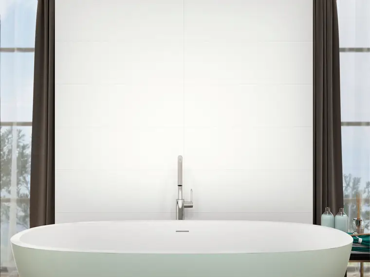 Πλακάκια APE Grupo All White — γυαλιστερό, 22×120 cm