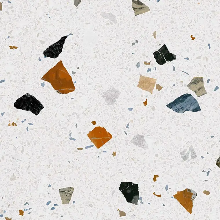 Arcana Tiles Stracciatella — πορσελανάτο πλακάκι δαπέδου και τοίχου με όψη terrazzo