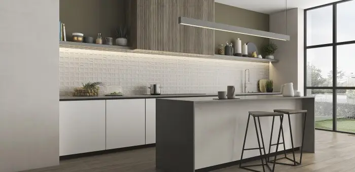 Argenta Gravel — πορσελανάτο πλακάκι δαπέδου με όψη τσιμέντου, για εσωτερικούς και εξωτερικούς χώρους