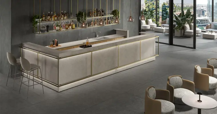 Atlas Plan BOOST MINERAL GREY — ολόμαζο πορσελανάτο πλακάκι με όψη πέτρας