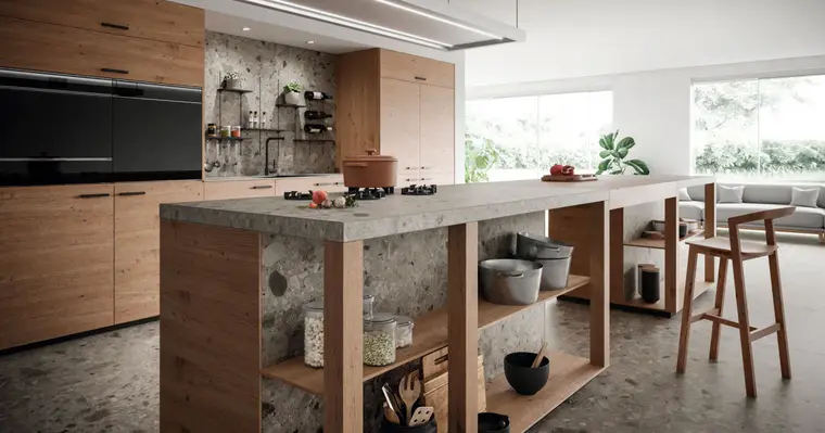 Atlas Plan KONE MIX — ολόμαζο πορσελανάτο πλακάκι με όψη πέτρας