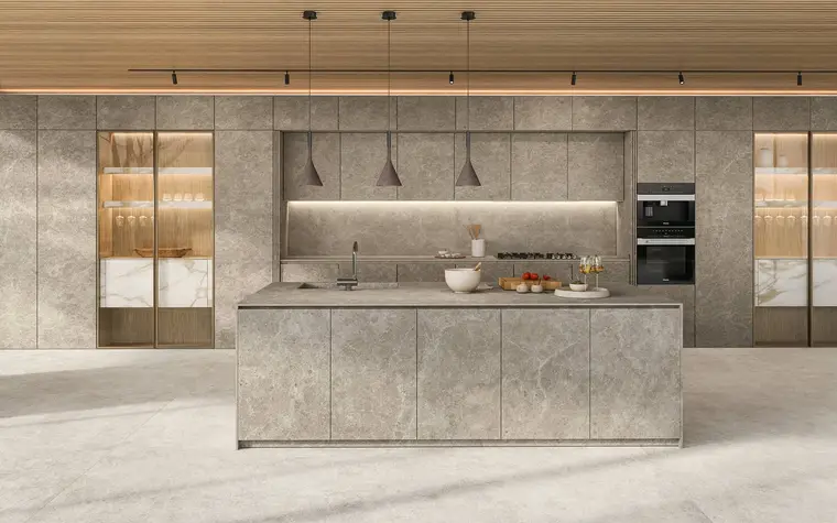 Atlas Plan NYRA MIST — ολόμαζο πορσελανάτο πλακάκι με όψη πέτρας