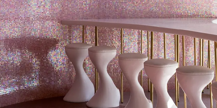 Πλακάκια Bisazza Mosaico – Solid Colors — μονόχρωμο, γυαλιστερό, 32,2×32,2 cm