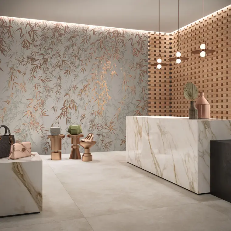 Πλακάκια Caesar Deco Solutions — πορσελανάτο, διακοσμητικό, ματ, 120×278 cm