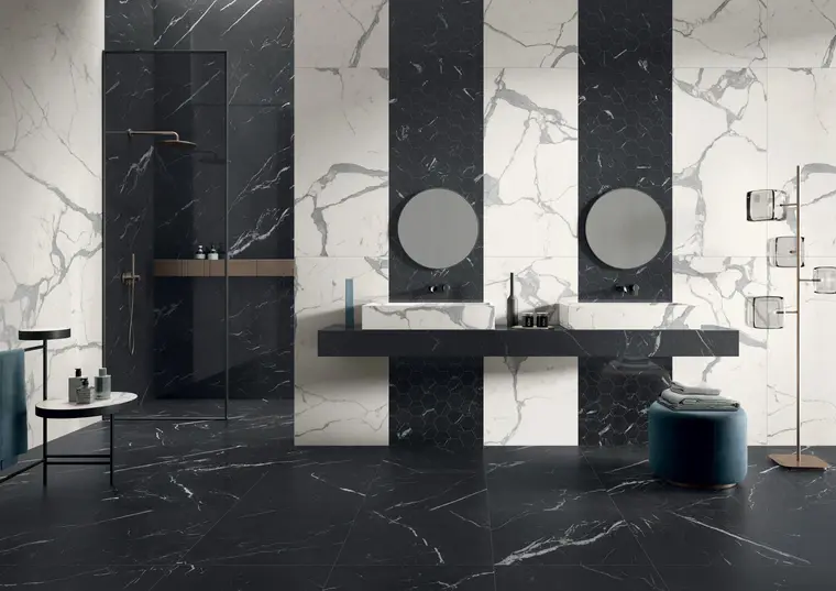 Caesar Marble Inspiration — πορσελανάτο πλακάκι δαπέδου και τοίχου με όψη μαρμάρου