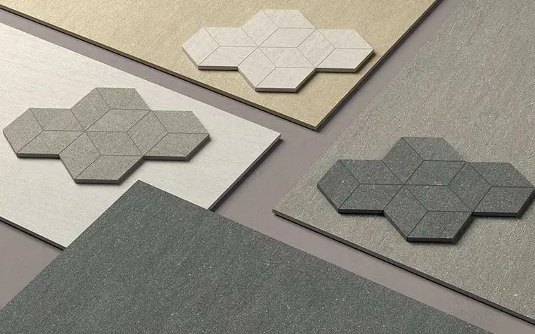 Πλακάκια Castelvetro Ceramiche Basaltina — πορσελανάτο, πέτρα, 60×120 cm