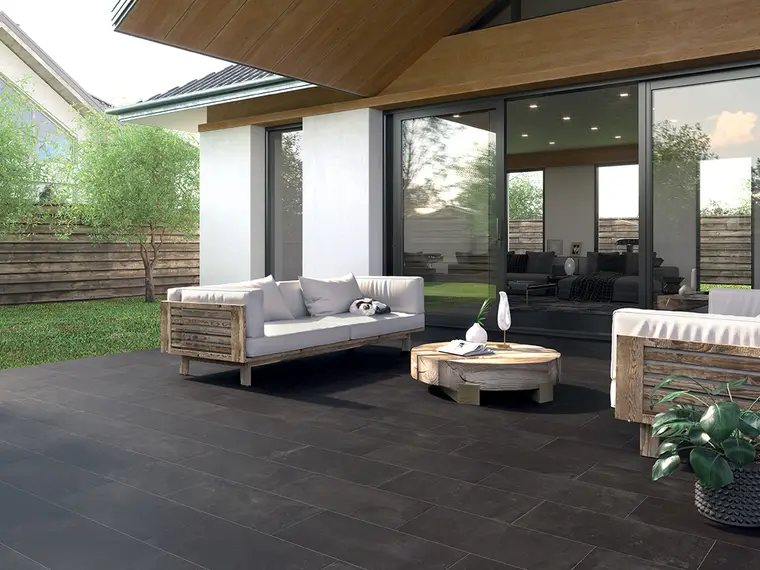 Castelvetro Ceramiche Fusion 2cm — πορσελανάτο πλακάκι δαπέδου και τοίχου με όψη τσιμέντου, για εσωτερικούς και εξωτερικούς χώρους