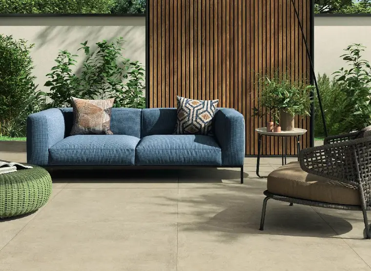 Castelvetro Ceramiche Industrial 2cm — πορσελανάτο πλακάκι δαπέδου και τοίχου με όψη τσιμέντου, για εσωτερικούς και εξωτερικούς χώρους