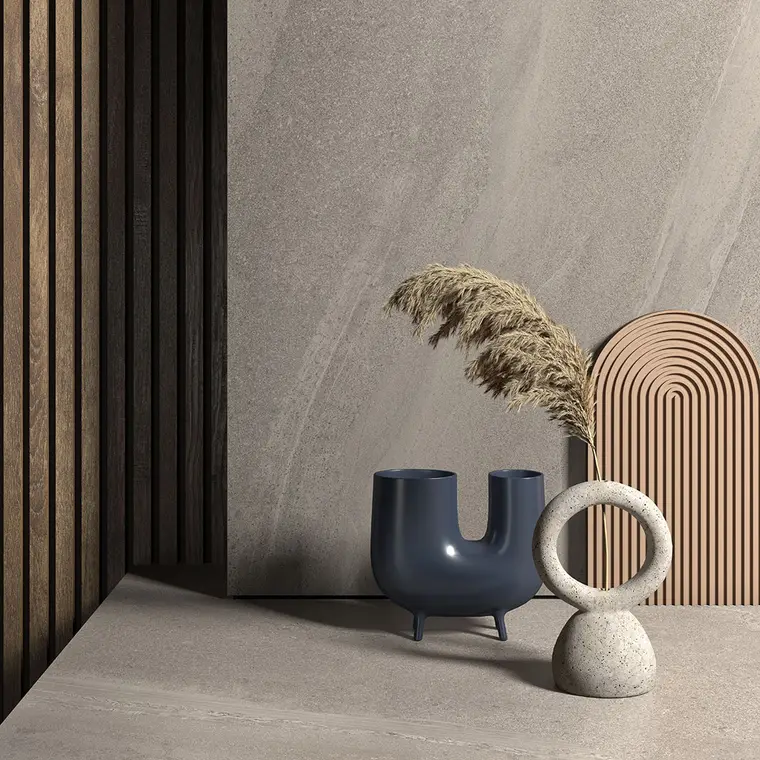 Castelvetro Ceramiche Life — πορσελανάτο πλακάκι δαπέδου και τοίχου με όψη πέτρας, για εσωτερικούς και εξωτερικούς χώρους