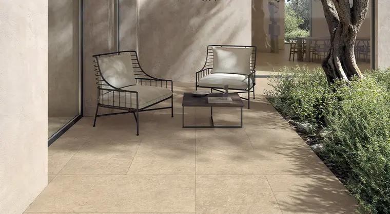 Castelvetro Ceramiche Noble Stone 2cm — πορσελανάτο πλακάκι δαπέδου και τοίχου με όψη πέτρας, για εσωτερικούς και εξωτερικούς χώρους