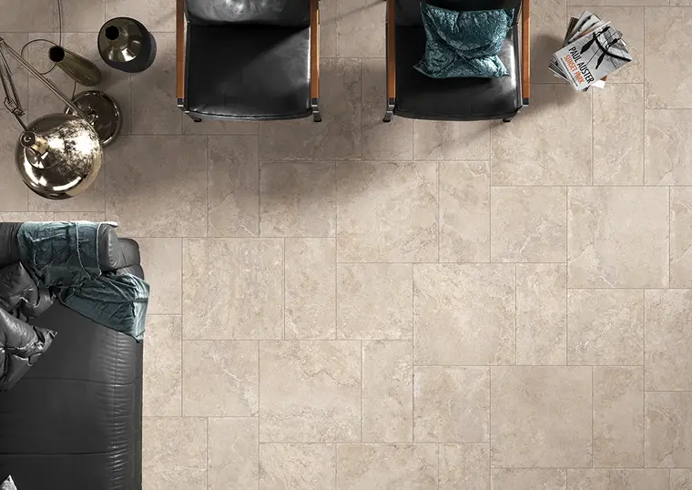 Castelvetro Ceramiche Rock — πορσελανάτο πλακάκι δαπέδου και τοίχου με όψη μαρμάρου