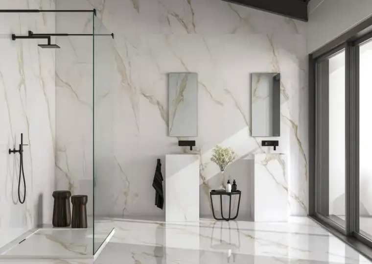 Πλακάκια Cifre Diamond — πορσελανάτο, μάρμαρο, γυαλισμένο, 60×120 cm
