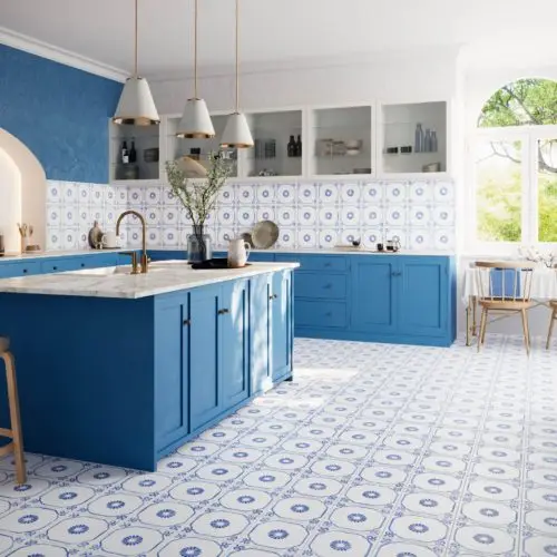 Codicer Mallorca Blue — πλακάκι δαπέδου και τοίχου με διακοσμητικό σχέδιο