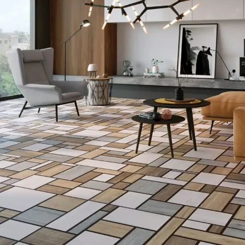 Codicer Mondrian — πλακάκι δαπέδου και τοίχου με όψη ξύλου