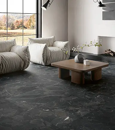 Ceramiche Coem Lythos — πορσελανάτο πλακάκι δαπέδου και τοίχου με όψη πέτρας, για εσωτερικούς και εξωτερικούς χώρους