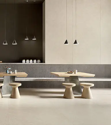 Ceramiche Coem Modica — πορσελανάτο πλακάκι δαπέδου και τοίχου με όψη πέτρας, για εσωτερικούς και εξωτερικούς χώρους