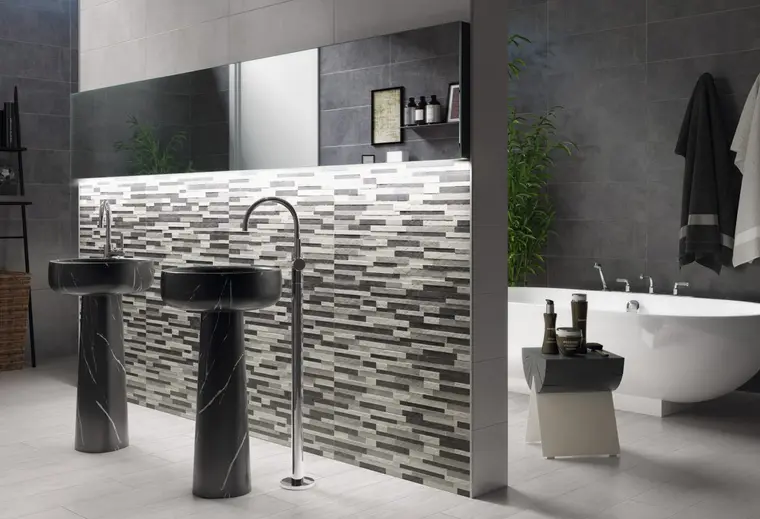 Cristal Cerámicas S.A. (Cristacer) BERTA — κεραμικό πλακάκι κόκκινης πάστας τοίχου με όψη τσιμέντου