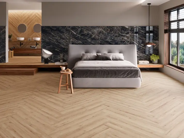 Cristal Cerámicas S.A. (Cristacer) CONCORDE — πορσελανάτο πλακάκι δαπέδου και τοίχου με όψη ξύλου