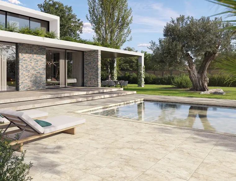 Cristal Cerámicas S.A. (Cristacer) DENVER — πορσελανάτο πλακάκι δαπέδου με όψη πέτρας