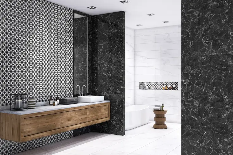 Cristal Cerámicas S.A. (Cristacer) MINERVA 25X75 — κεραμικό πλακάκι κόκκινης πάστας τοίχου με όψη μαρμάρου