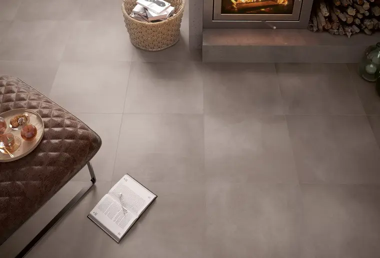 Cristal Cerámicas S.A. (Cristacer) PIEMONTE — πορσελανάτο πλακάκι δαπέδου και τοίχου με όψη τσιμέντου
