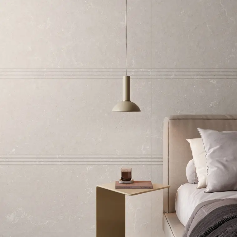 Cristal Cerámicas S.A. (Cristacer) PIRENA — πορσελανάτο πλακάκι δαπέδου και τοίχου με όψη τσιμέντου