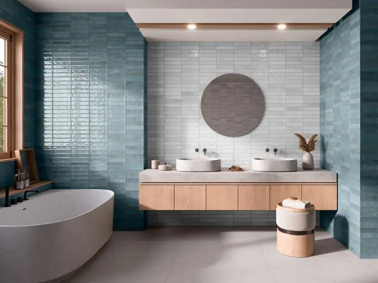 Cristal Cerámicas S.A. (Cristacer) STUDIO — κεραμικό πλακάκι τοίχου σε ενιαίο χρώμα