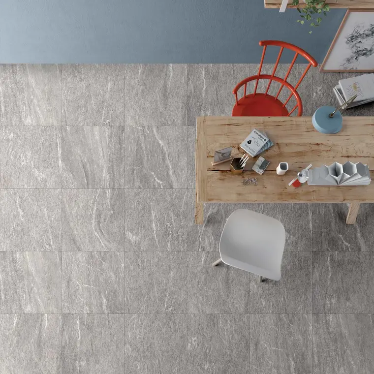 Dado Ceramica Pietra di Vals — πορσελανάτο πλακάκι δαπέδου και τοίχου με όψη πέτρας, για εσωτερικούς και εξωτερικούς χώρους
