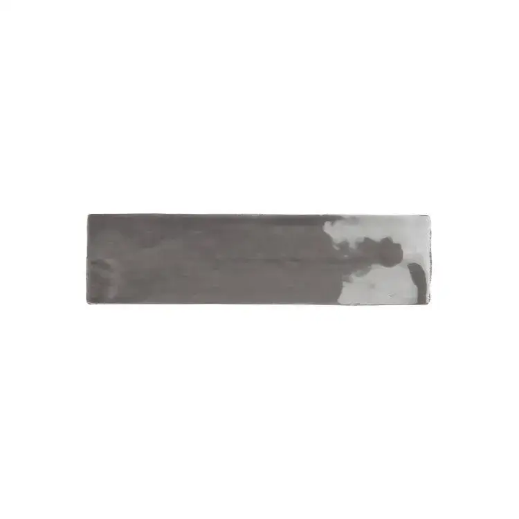 Πλακάκια Ecoceramic Bronx — κεραμικό λευκής πάστας, μονόχρωμο, γυαλιστερό, 7,5×30 cm
