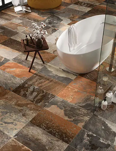 Edimax Astor Ceramiche More — πορσελανάτο πλακάκι δαπέδου και τοίχου με όψη πέτρας