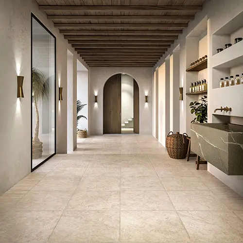 Edimax Astor Ceramiche Sénanque — πορσελανάτο πλακάκι δαπέδου και τοίχου με όψη πέτρας