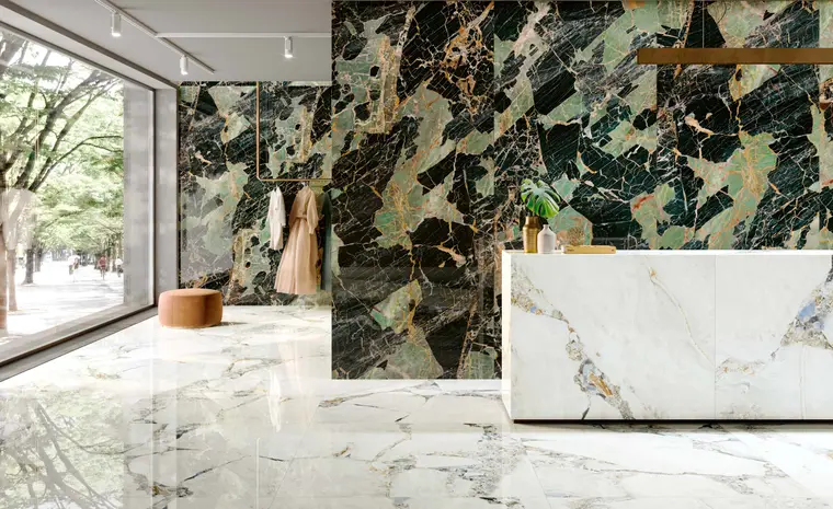 Energieker Emerald Paris — πορσελανάτο πλακάκι με όψη μαρμάρου