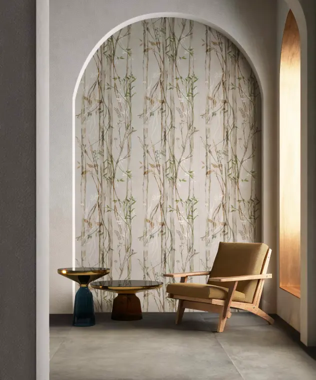 Energieker Wallart — πορσελανάτο πλακάκι με όψη τσιμέντου