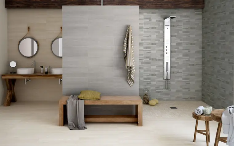 Πλακάκια Ermes Ceramiche Crossover Wall — πορσελανάτο, τσιμέντο, 20×50 cm