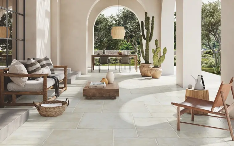 Ermes Ceramiche Marna — πορσελανάτο πλακάκι δαπέδου και τοίχου με όψη πέτρας