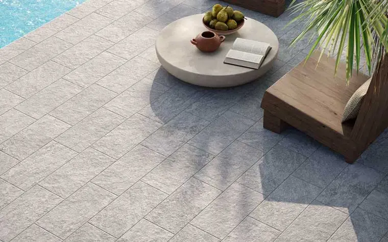 Ermes Ceramiche Pietra — πορσελανάτο πλακάκι δαπέδου και τοίχου με όψη πέτρας