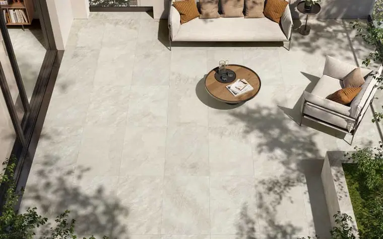Ermes Ceramiche Quartz Stone — πορσελανάτο πλακάκι δαπέδου και τοίχου με όψη πέτρας