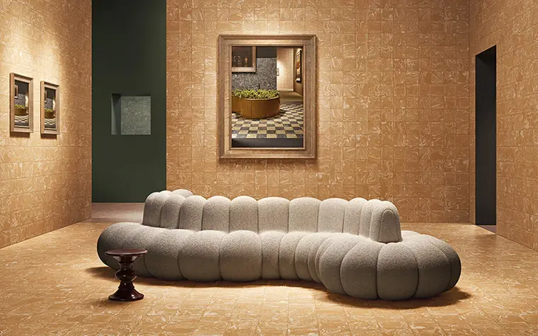 Ermes Ceramiche Vertigo — πορσελανάτο πλακάκι δαπέδου και τοίχου με διακοσμητικό σχέδιο