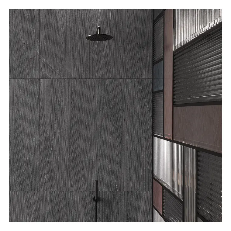 Πλακάκια Ceramica Euro Docks — πορσελανάτο, πέτρα, ματ, 120×120 cm