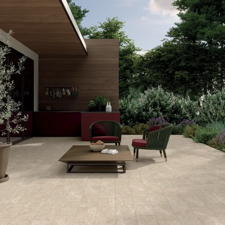 Πλακάκια Ceramica Euro Path — πορσελανάτο, πέτρα, ανάγλυφο, 20×40 cm