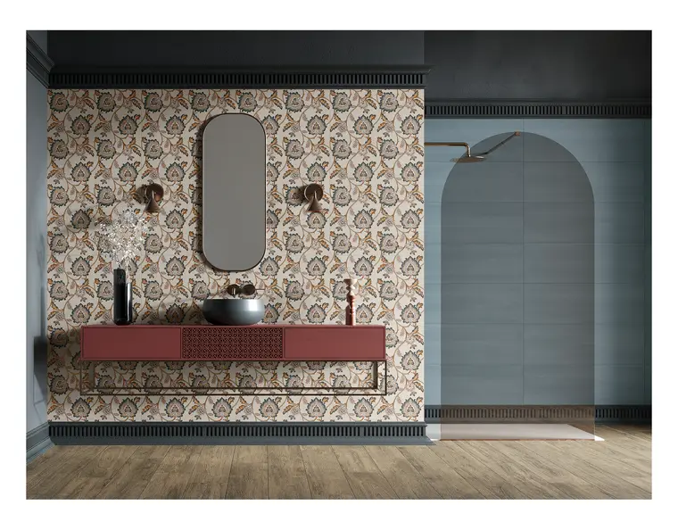 Ceramica Euro Sinfonie d'Autore — πορσελανάτο πλακάκι τοίχου με διακοσμητικό σχέδιο