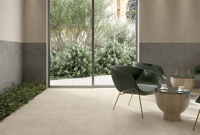 Ceramica Euro Soul — πορσελανάτο πλακάκι δαπέδου και τοίχου με όψη πέτρας, για εσωτερικούς και εξωτερικούς χώρους