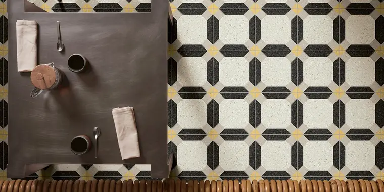 Πλακάκια Ceramica Faetano Capricci — πορσελανάτο, διακοσμητικό, 40×40 cm
